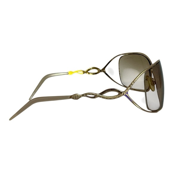 Roberto Cavalli sunglasses Women’s Oversized Designer Sunglasses - Gold - Picture 15 of 16